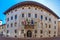 Trento, Italy, August 28, 2021: Palazzo Geremia in Trento, Italy