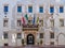 Trento, Italy, August 28, 2021: Palazzo Geremia in Trento, Italy