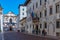 Trento, Italy, August 28, 2021: Palazzo Geremia in Trento, Italy