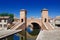 Trepponti bridge of Comacchio, Ferrara, Emilia Romagna, Italy