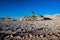 Tres Marias Rocks in Valle de la Luna near San Pedro de Atacama, Chile