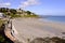 Trestrignel beach at Perros-Guirec in France