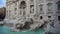 The Trevi Fountain during daylight, Rome, Italy.