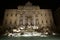 The Trevi Fountain, Fontana di Trevi, by night, Rome, Italy