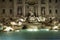 The Trevi Fountain is located in the Trevi district in Rome, Italy, designed by Italian architect N