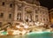 Trevi Fountain by night