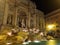 The Trevi Fountain at night, Rome