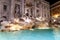 Trevi Fountain at night - Rome, Italy