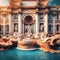 The Trevi Fountain, Rome