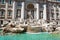 Trevi Fountain in Rome.