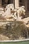 Trevi Fountain in Rome with the sculpture of Neptune