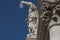 Trevi fountain sculptures detail, Rome, Italy