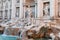 The Trevi fountains in Rome, Italy III.