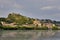 Trevignano Romano with ruined Orsini castle in the top.