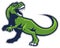 Trex mascot