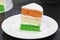 Tri Color layered sponge cake Independence Day Special - 15th August India