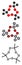 Triacetone triperoxide TATP, acetone peroxide explosive molecule. Stylized 2D renderings and conventional skeletal formula.