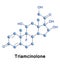 Triamcinolone synthetic glucocorticoid