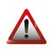 triangle alert signal icon