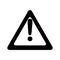 triangle alert signal icon