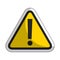 triangle alert signal icon