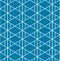 Triangle Aztec Indigo Blue Pattern Seamless Background. Vector Illustration.