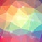 Triangle diamond colorful background