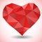 Triangle heart icon