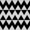 Triangle illusion pattern zigzag