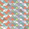 Triangle multicolor seamless pattern.