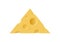 Triangle Piece of Maasdam Cheese