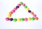 Triangle shaped candy-kids sweets-To teach children