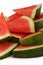 Triangle slices of watermelon