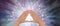 The triangle is a stunning healing tool