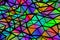 Triangles background, colorful