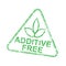 Triangular Additive Free Stamp