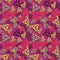 Triangular chaos seamless pattern