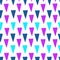 Triangular colorful hand drawn seamless pattern