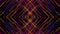Triangular pattern of lines with interference. Animation. Hypnotic mirror pattern of intersecting color lines with