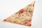 A triangular piece of square pizza