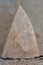 Triangular stone