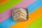 Triangular toast sandwiches tuna diagonally cut