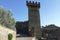 Triangular Tower in Passignano on Trasimeno Lake