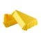 Triangular yellow paper baking forms for cakes