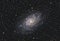 The Triangulum Galaxy M33 in the Triangulum constellation