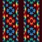 Tribal abstract seamless pattern aztec geometric