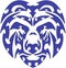 Tribal Bear Head Mascot vector Logo