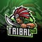 Tribal chief esport mascot logo