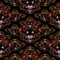 Tribal Demons Motif Seamless Pattern