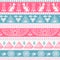 Tribal ethnic seamless pattern with Egypt symbols